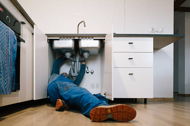 Professional Leak Detection technician working in Okeana, OH